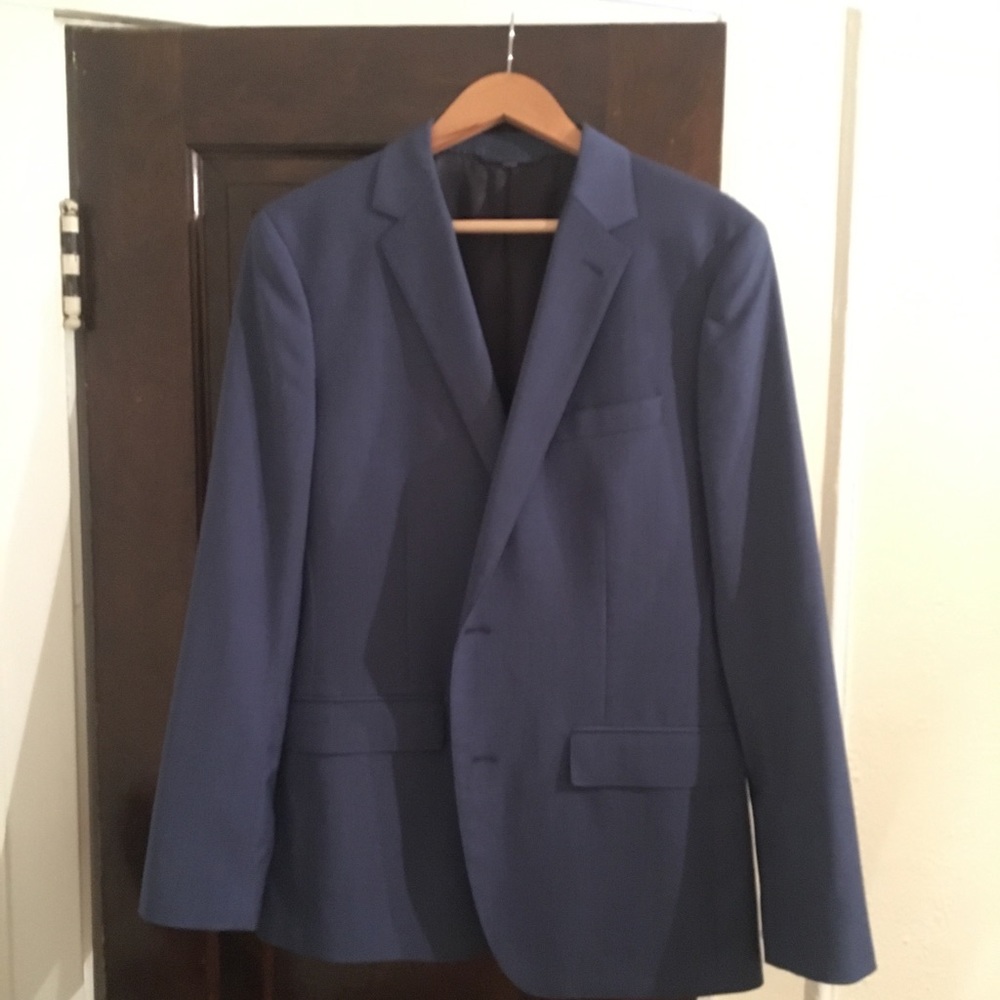 Bonobos 40r slim blazer. Blue